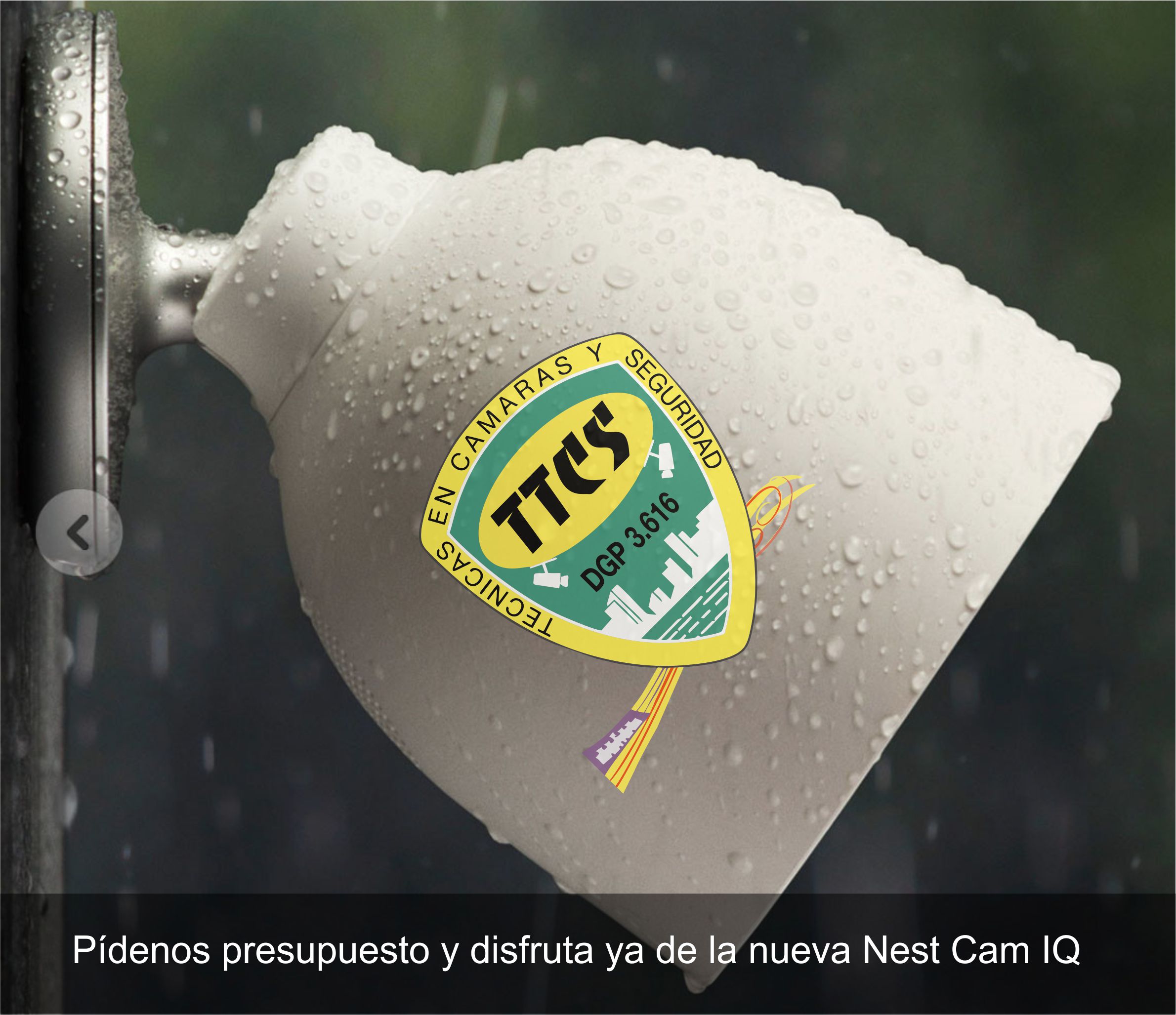 Nest Cam IQ cámara seguridad