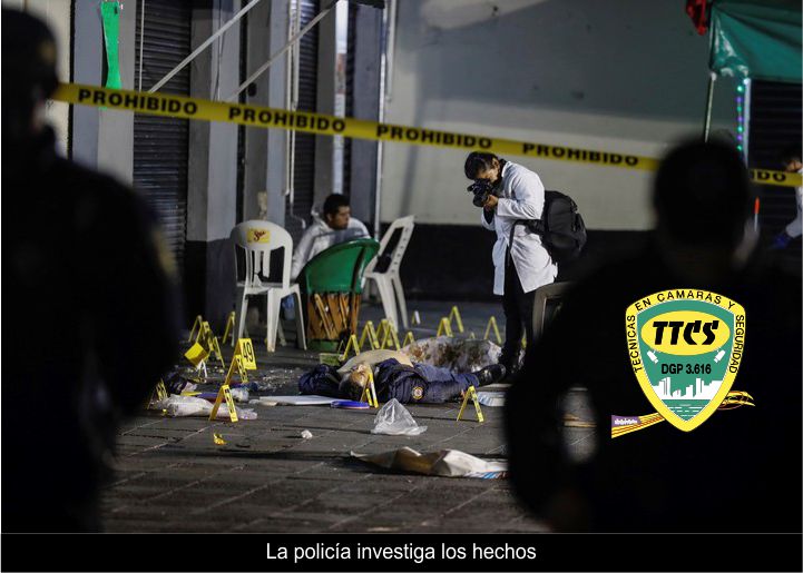 policia plaza garibaldi tiroteo