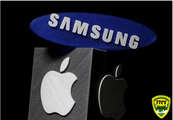  apple ganó 5 veces más dinero que Samsung el año pasado