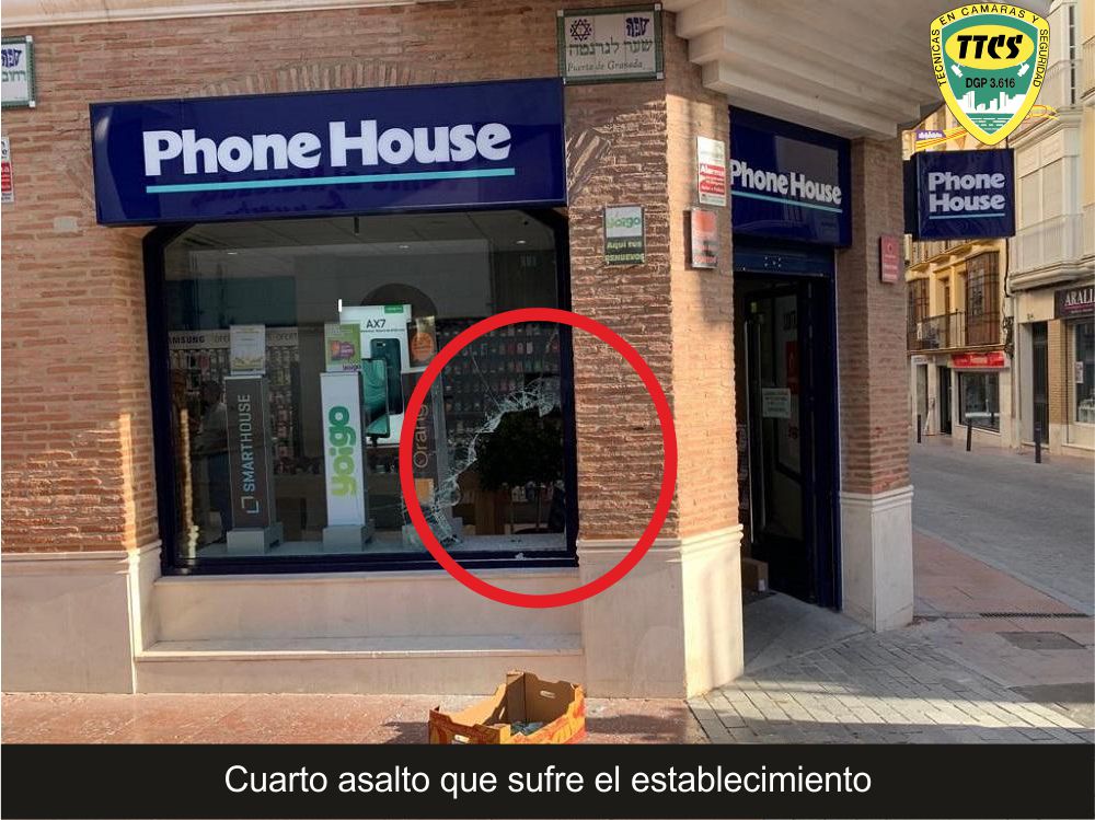 TTCS Robo tienda phone house